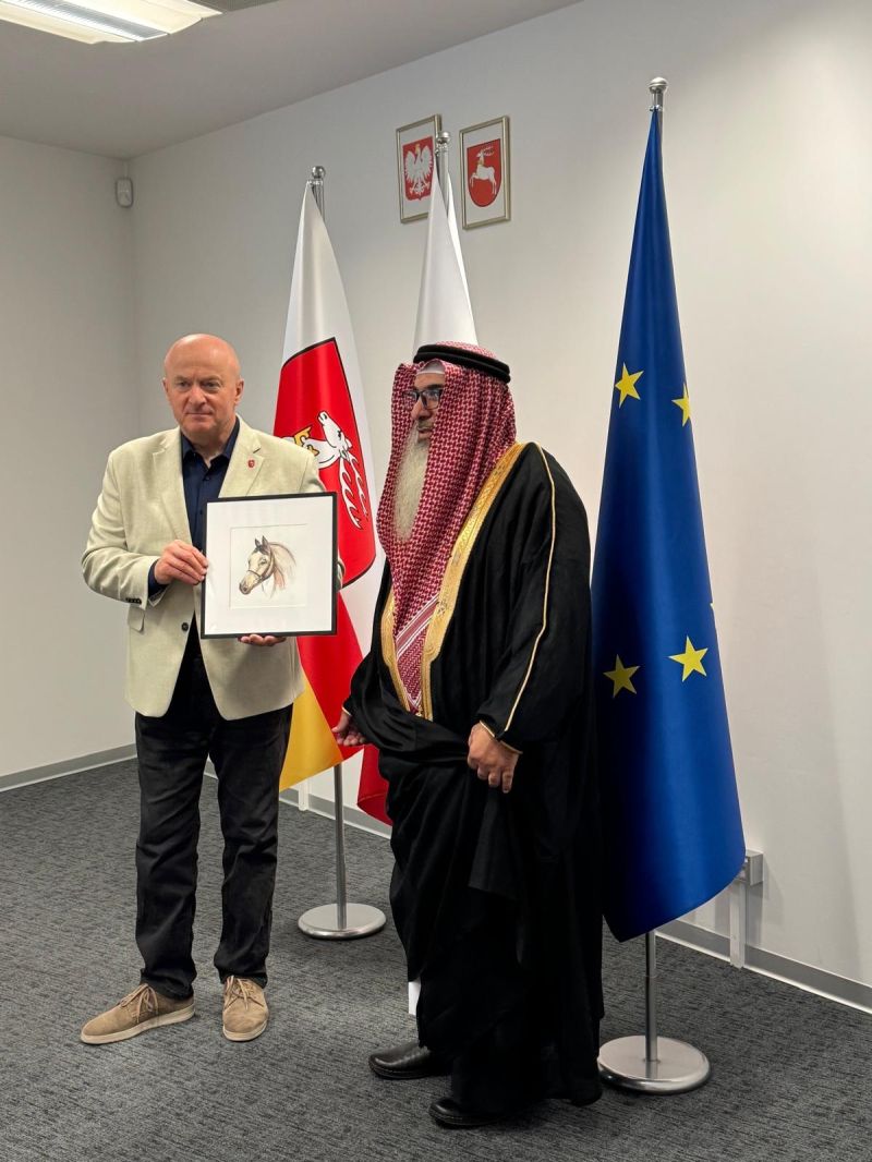 Sheikh Tarik Al Daher meeting Lublin regional leadership during his first official visit to Poland